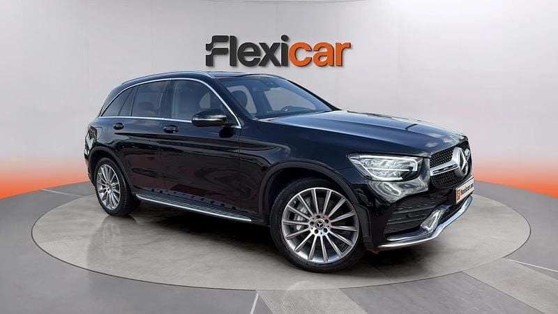 Usado Mercedes GLC220 194 CV (142 kW) 2022 Negro SUV