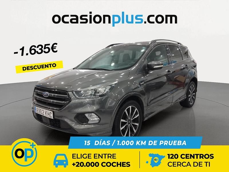 Usado Ford Kuga ST-Line 180 CV (132 kW) 2018 Gris SUV