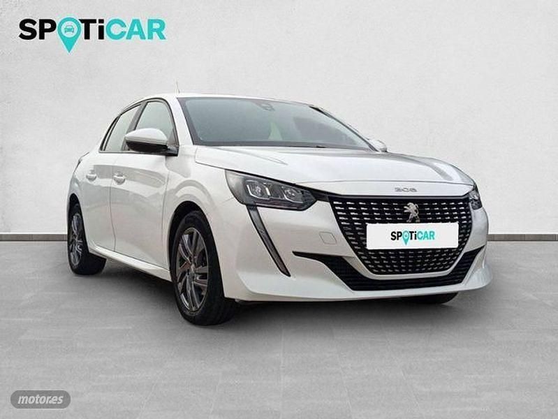 Usado Peugeot 208 Active 100 CV (73 kW) 2021 Blanco Utilitario