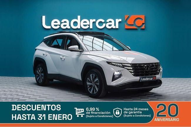 Blanco Usado 2021 Hyundai Tucson SUV | 25.900 € (Precio justo) - Imagen 1/4