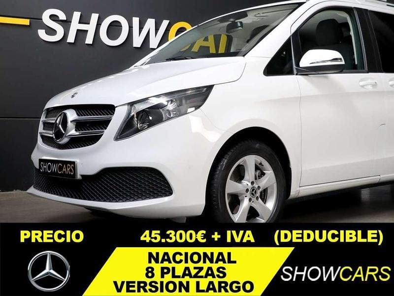 Blanco Usado 2024 Mercedes V220 Monovolumen | 44.300 € - Imagen 1/4