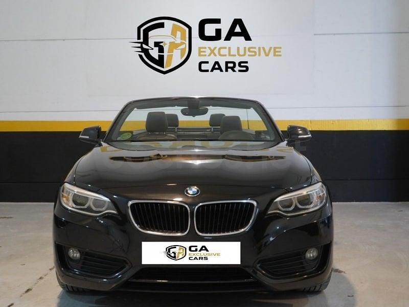 Usado BMW 218 Exclusive 136 CV (100 kW) 2015 Negro Descapotable