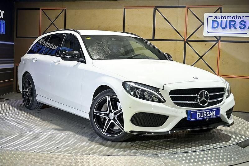 Usado Mercedes C250 Elegance 207 CV (152 kW) 2016 Blanco Familiar