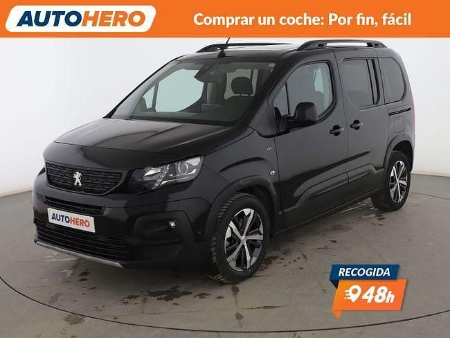 Negro Usado 2022 Peugeot Rifter GT Monovolumen | 23.999 € (Un poco caro) - Imagen 1/3