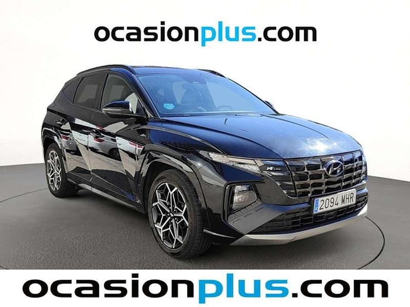 Usado Hyundai Tucson N Line 150 CV (110 kW) 2023 Negro SUV