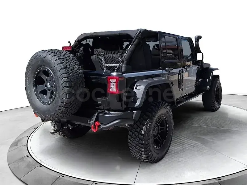 Usado Jeep Wrangler Unlimited Sahara 200 CV (147 kW) 2011 Negro SUV