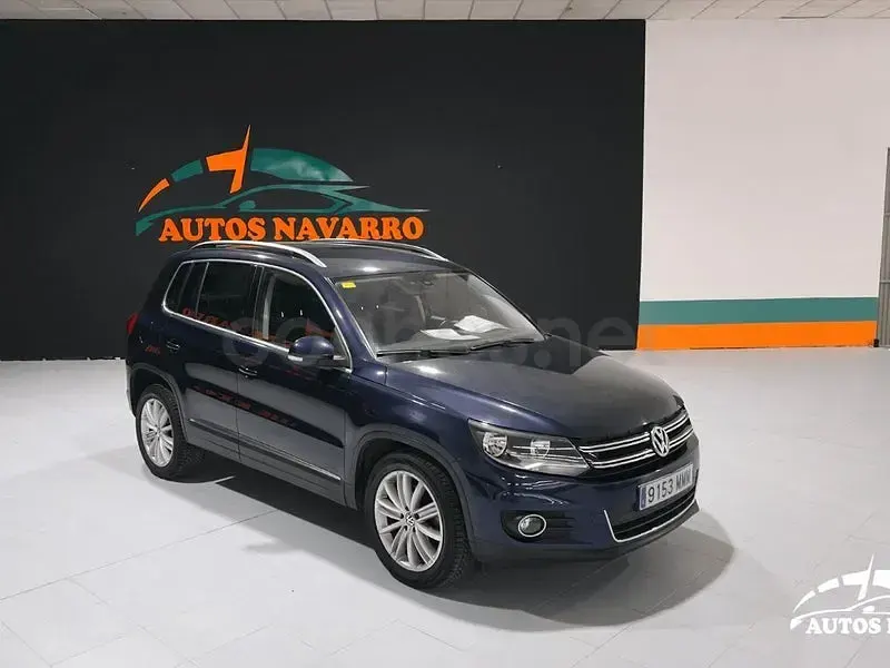 Usado VW Tiguan Advance 140 CV (102 kW) 2012 Azul SUV