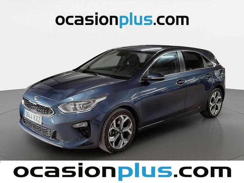 Usado Kia Ceed 116 CV (85 kW) 2019 Azul Utilitario
