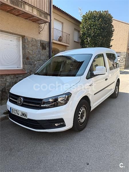 Blanco Usado 2016 VW Caddy Monovolumen | 11.800 € (Precio justo) - Imagen 1/4