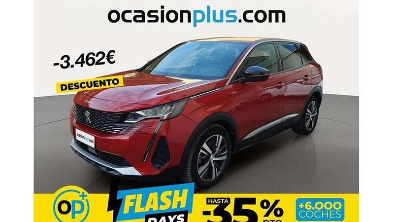 Usado Peugeot 3008 Allure 156 CV (114 kW) 2023 Rojo Monovolumen