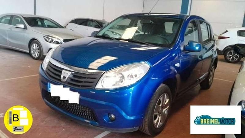 Usado Dacia Sandero Lauréate 86 CV (63 kW) 2009 Azul Utilitario
