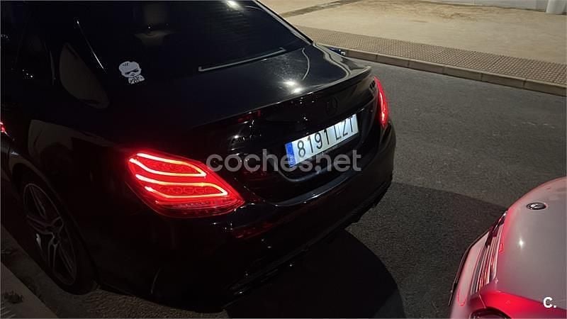Usado Mercedes C350 Avantgarde 306 CV (225 kW) 2015 Negro Berlina