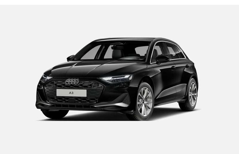 Negro Nuevo 2025 Audi A3 Sportback Advanced Utilitario | 32.318 € (Precio justo) - Imagen 1/4