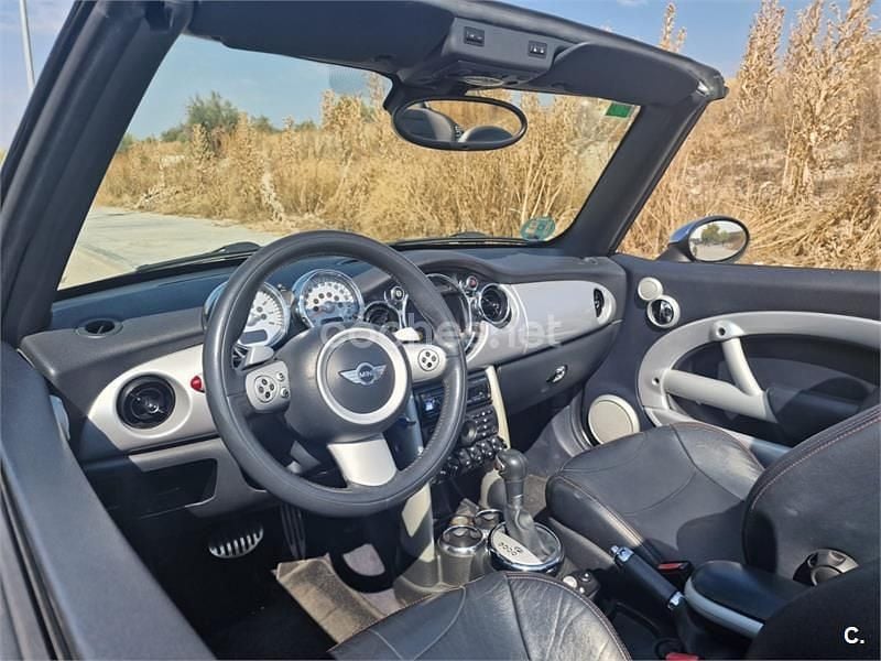 Usado Mini Cooper S Cabriolet 170 CV (125 kW) 2007 Azul Descapotable