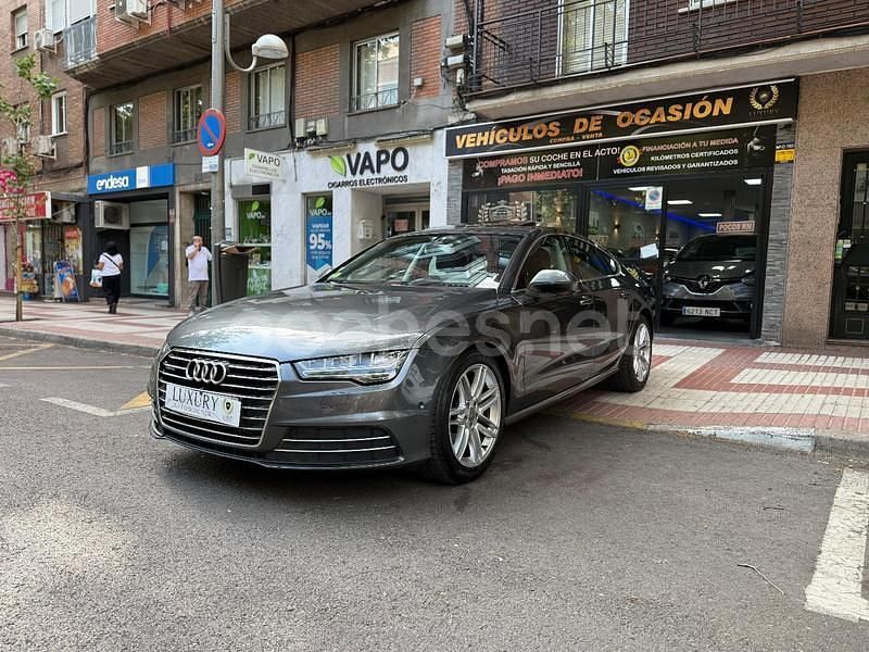 Beige Usado 2017 Audi A7 Sportback Utilitario | 21.999 € (Super precio) - Imagen 1/4