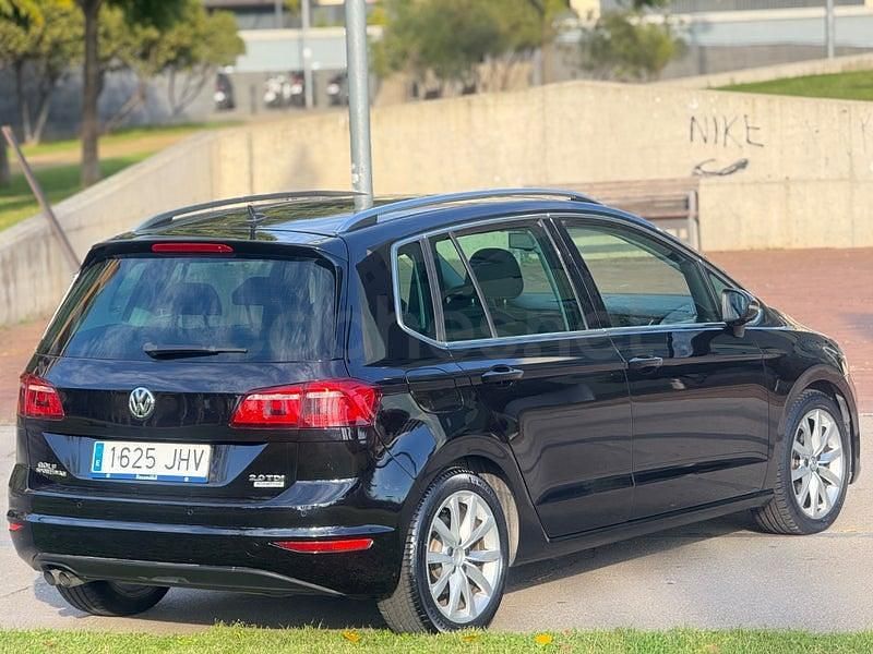 Usado VW Golf Sportsvan Sportline 150 CV (110 kW) 2015 Negro Monovolumen
