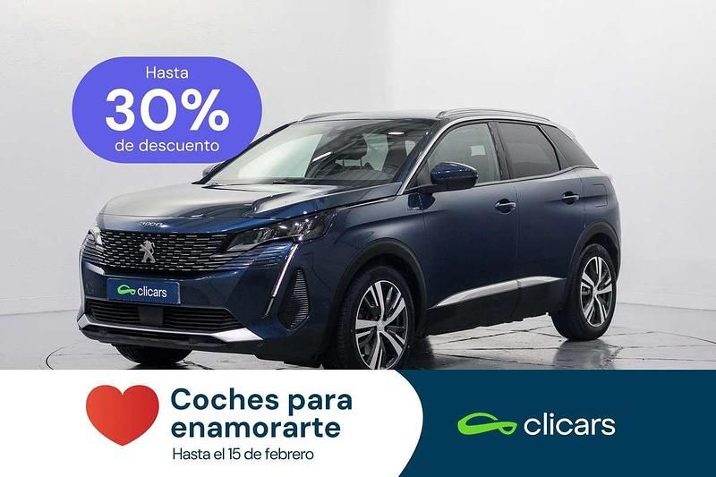 Usado Peugeot 3008 Allure 224 CV (164 kW) 2021 Azul SUV