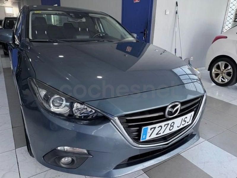 Usado Mazda 3 Style 105 CV (77 kW) 2016 Azul Berlina