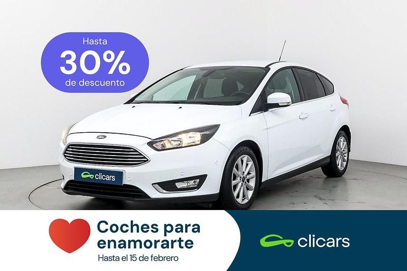 Usado Ford Focus Titanium 125 CV (91 kW) 2016 Blanco Berlina
