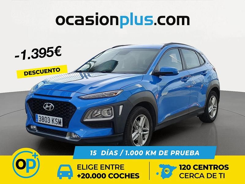 Usado Hyundai Kona 120 CV (88 kW) 2018 Azul SUV