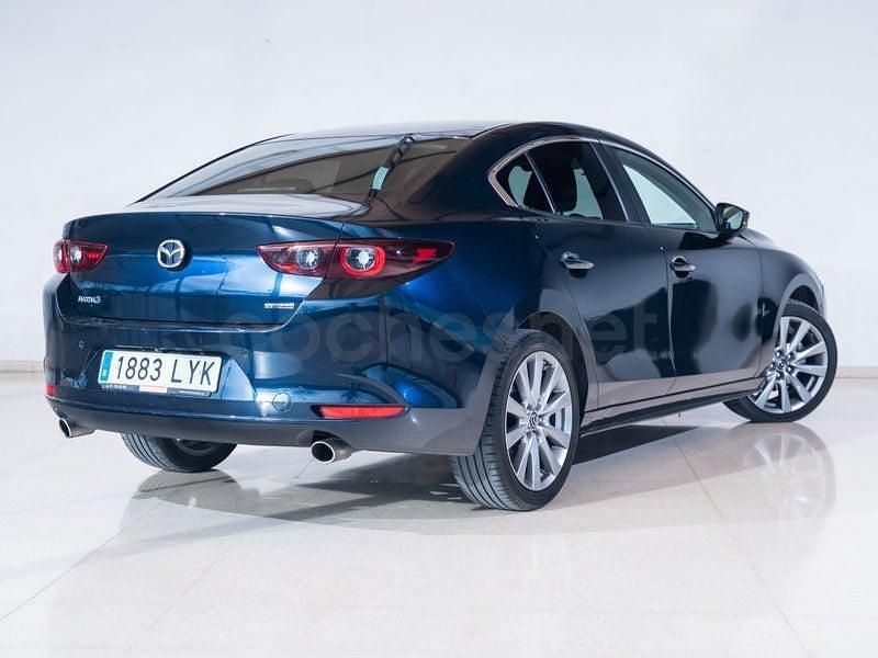 Usado Mazda 3 122 CV (89 kW) 2022 Azul Berlina