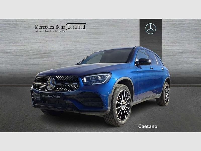 Usado Mercedes GLC300e 306 CV (225 kW) 2022 Azul SUV