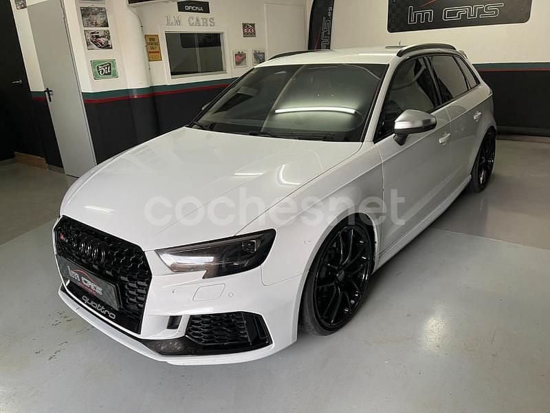 Usado Audi RS3 400 CV (294 kW) 2018 Blanco Berlina