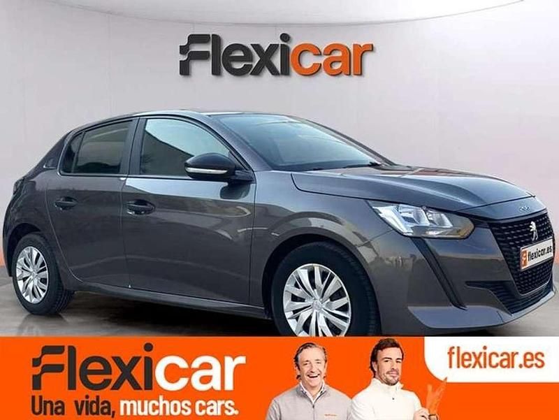 Gris Usado 2021 Peugeot 208 Active Utilitario | 8490 € (Super precio) - Imagen 1/4