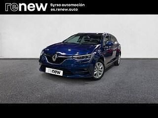 Azul Usado 2021 Renault Mégane GrandTour LIMITED Familiar | 14.400 € (Buen precio) - Imagen 1/4
