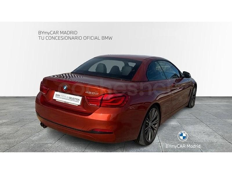 Usado BMW 420 Comfort Edition 190 CV (139 kW) 2018 Naranja Descapotable