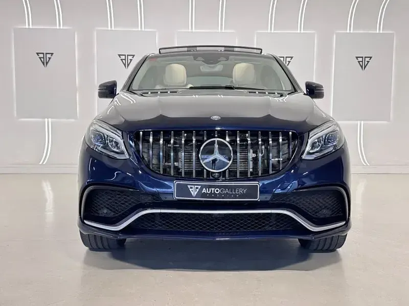 Usado Mercedes GLE63 AMG AMG 557 CV (409 kW) 2016 Azul SUV