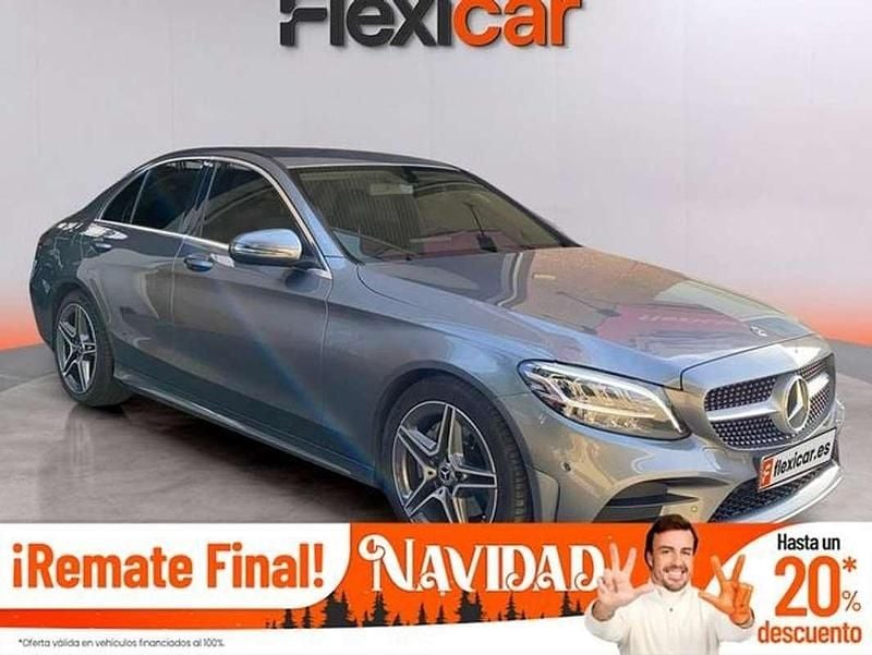 Gris Usado 2018 Mercedes C220 Berlina | 25.990 € (Precio justo) - Imagen 1/4