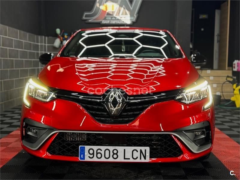Usado Renault Clio IV RS Line 100 CV (73 kW) 2019 Rojo Berlina