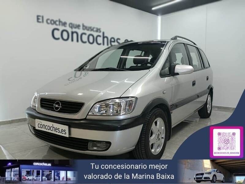 Gris Usado 2001 Opel Zafira Elegance Monovolumen | 4500 € (Precio justo) - Imagen 1/4