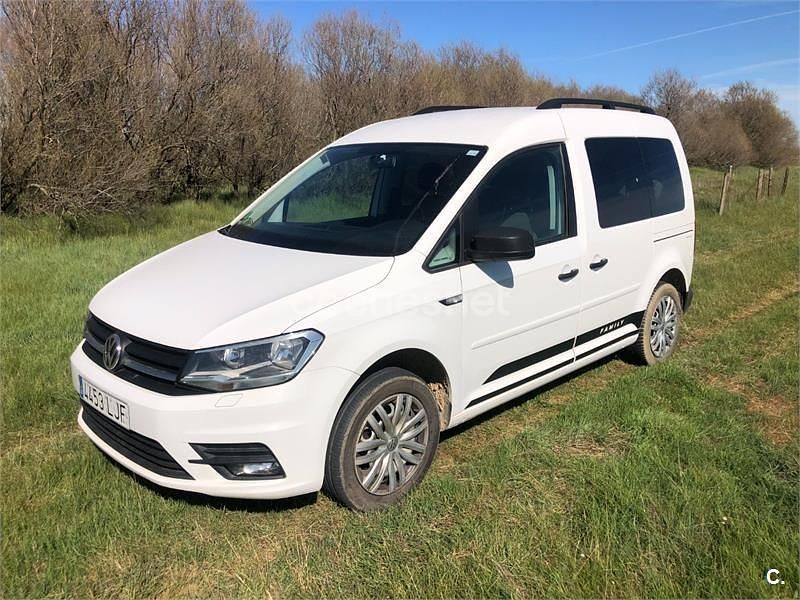 Usado VW Caddy Comfortline 110 CV (80 kW) 2016 Blanco Monovolumen