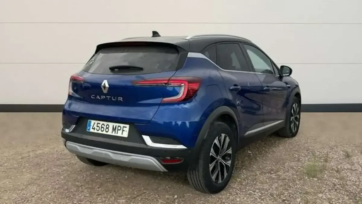 Usado Renault Captur Techno 90 CV (66 kW) 2024 Azul SUV