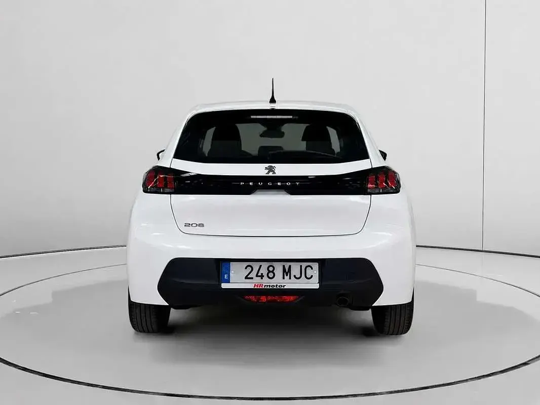 Usado Peugeot 208 Active 102 CV (75 kW) 2023 Blanco Utilitario