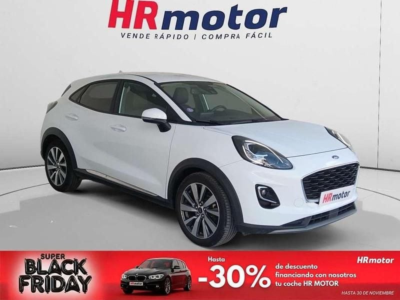 Blanco Usado 2022 Ford Puma Titanium SUV | 15.790 € (Precio justo) - Imagen 1/4