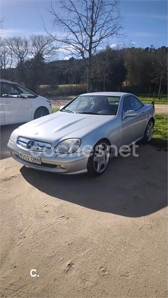 Usado Mercedes SLK230 197 CV (144 kW) 2002 Gris / plata Descapotable