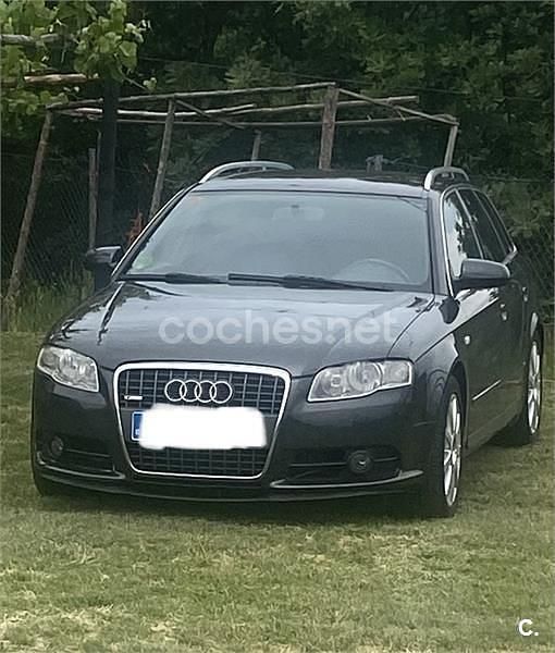 Usado Audi A4 163 CV (119 kW) 2007 Negro Familiar