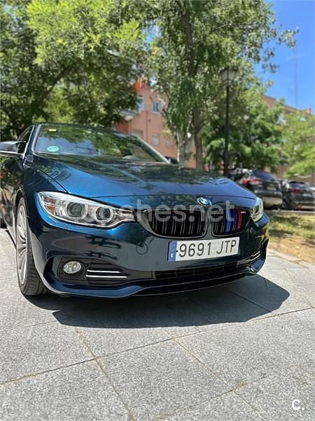 Usado BMW 420 190 CV (139 kW) 2016 Azul Coupe