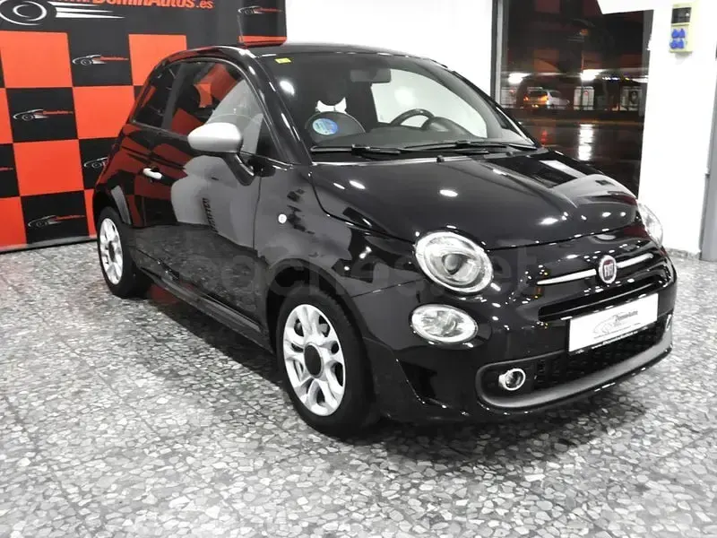 Usado Fiat 500S S 70 CV (51 kW) 2020 Negro Berlina