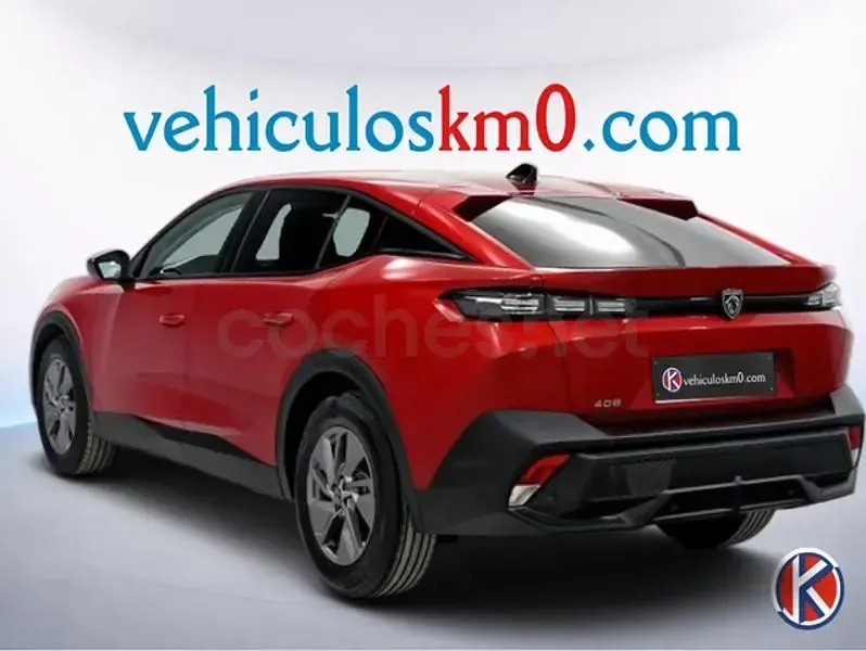 Usado Peugeot 408 Allure 136 CV (100 kW) 2024 Rojo SUV