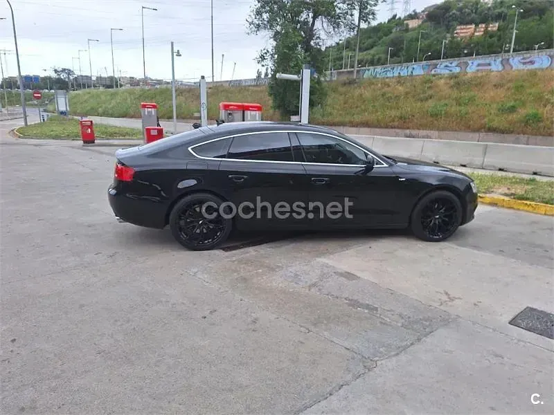 Usado Audi A5 Sportback Advanced 177 CV (130 kW) 2015 Negro Utilitario