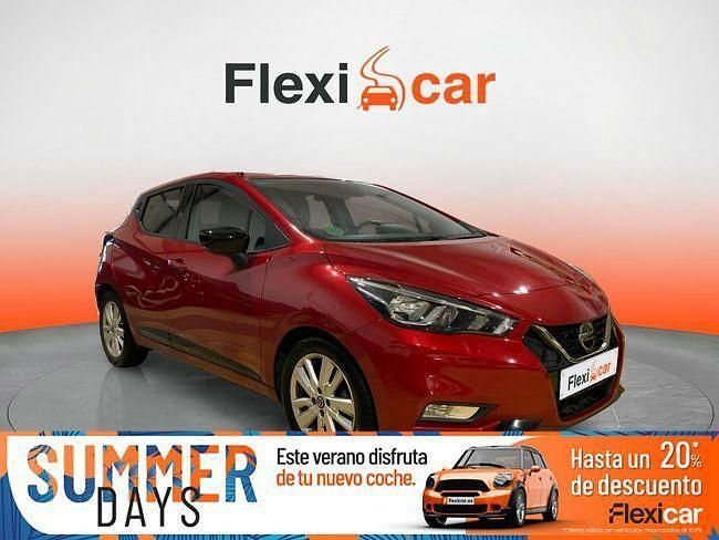 Rojo Usado 2019 Nissan Micra Acenta Utilitario | 12.920 € (Precio justo) - Imagen 1/4