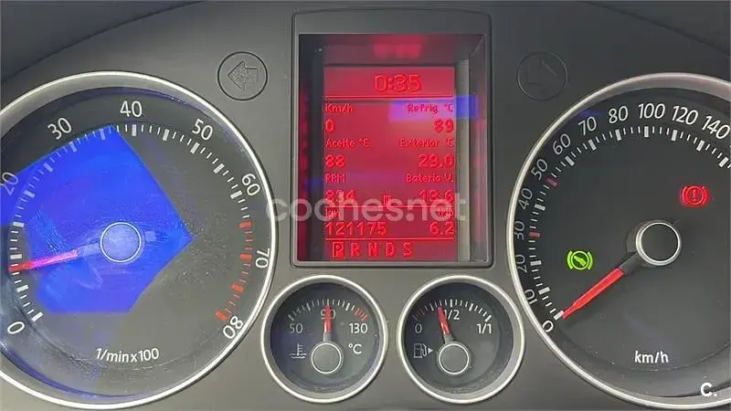 Usado VW Golf VI GTI 200 CV (147 kW) 2008 Rojo Utilitario