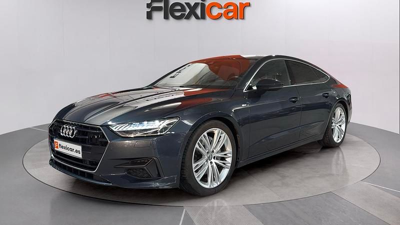 Usado Audi A7 Premium 290 CV (213 kW) 2018 Azul Berlina