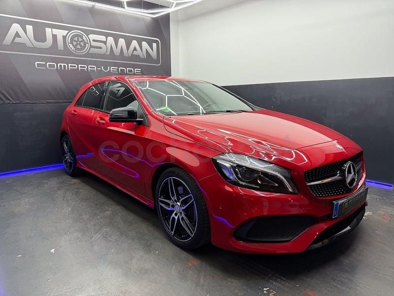 Usado Mercedes A220 AMG line 177 CV (130 kW) 2016 Rojo Berlina