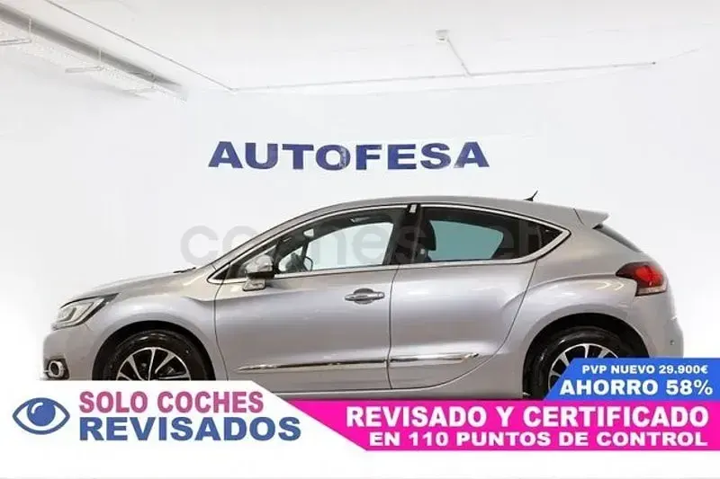 Usado DS Automobiles DS4 131 CV (96 kW) 2018 Gris / plata Berlina