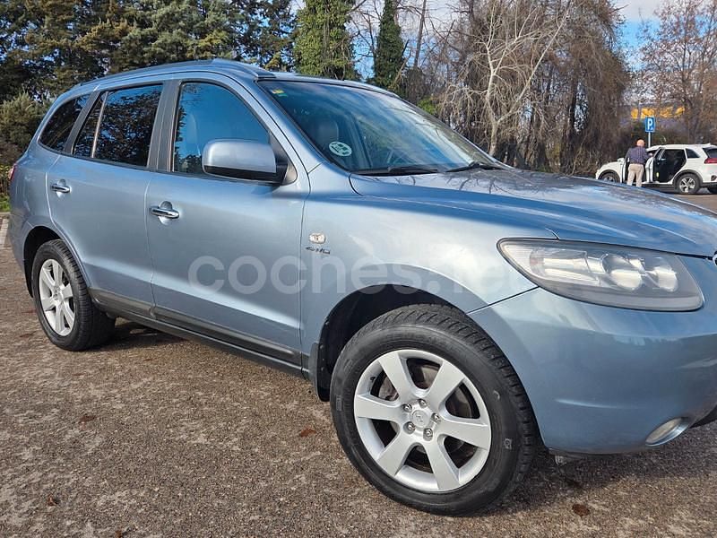 Azul Usado 2009 Hyundai Santa Fe Comfort SUV | 7800 € (Precio justo) - Imagen 1/4